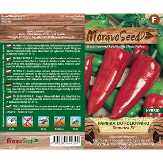 Paprika zel. - sl. silnostě. DEMETRA F1_15 s