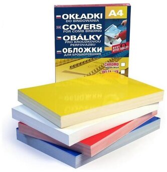 Karton chromolux A4 zielony 100ark, Argo