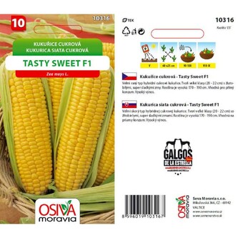 Kukuřice cukr. TASTY SWEET F1_4 g