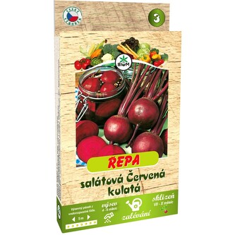 Pásek Řepa sal. Červená kulatá  5 m