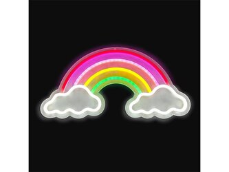 Lampa nástěnná 2KIDS TOYS Neon Duha s mraky
