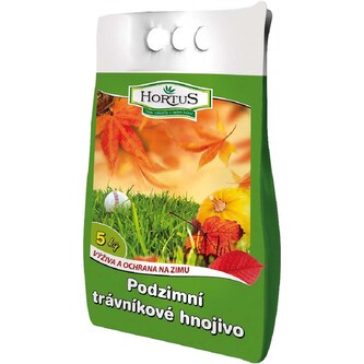 Podzimní trávníkové hnojivo 5 kg, RA