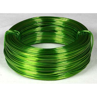 Vázací drátek alu. - 1 mm x 24 m, 100 g, jablkový