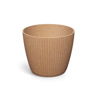 Květináč LAMIA ECO WOOD - naturo ECO 17,8 cm