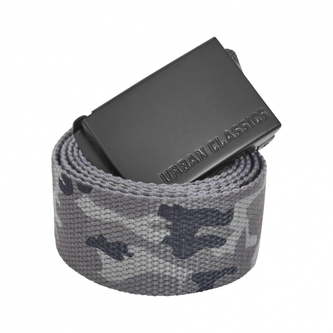 Opasek textilní Urban Classics Canvas - nightcamo, 120