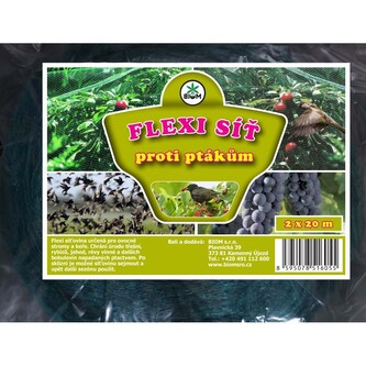 Sítě proti ptákům 2 x 20 m, flexi"