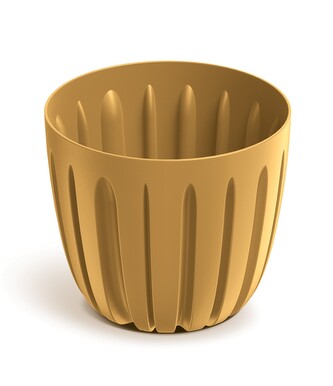 Květináč WARIO - hořčice 13,8 cm