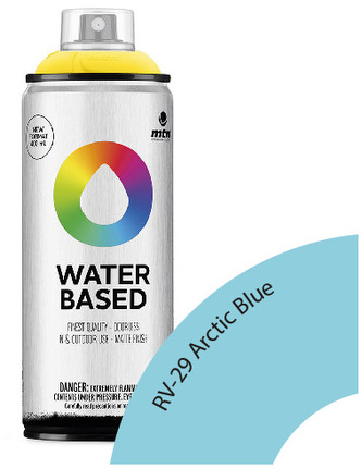 Farba w sprayu 400ml Waterbased Rv-29 Arctic Blue, MTN Colors