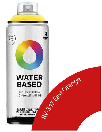 Farba w sprayu 400ml Waterbased Rv-347 Azo Orange Dark, MTN Colors