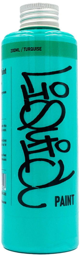 Farba Liquid Paint 200ml Turquoise, Dope Cans