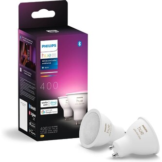 Hue sada 2x LED žárovka WACA GU10 4,2W 400lm 2000K-6500K RGB CRI80 IP20 Hue sada 2x LED žárovka WACA GU10 4,2W 400lm 2000K-6500K RGB CRI80 IP20