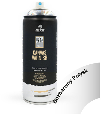 Farba w sprayu 400ml Canvas Varnish Glossy, MTN Colors