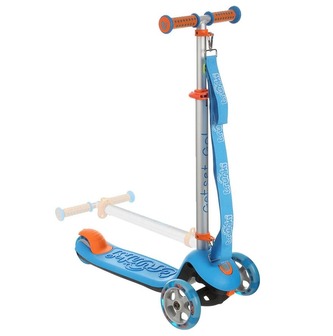 TRUNKI TRU-SCL-EU-ZZ-01 Składana hulajnoga Trunki - niebieska, duża TRUNKI TRU-SCL-EU-ZZ-01 Składana hulajnoga Trunki - niebieska, duża