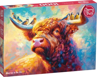 Puzzle Cherry Pazzi 1000d. Moo-sic in the Air (Hudba v oblacích)