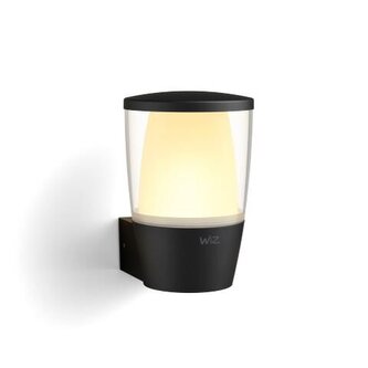 WiZ Elpas venkovní nástěnné LED svítidlo 8,5W 650lm 2700-5000K RGB IP44, černé WiZ Elpas venkovní nástěnné LED svítidlo 8,5W 650lm 2700-5000K RGB IP44, černé
