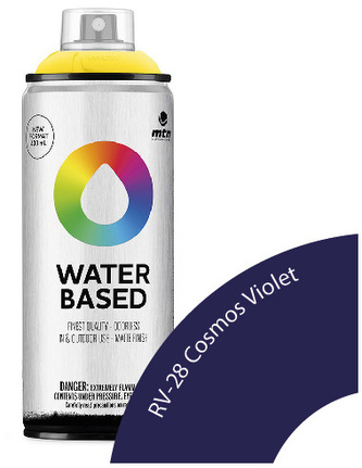 Farba w sprayu 400ml Waterbased Rv-28 Dioxazine Purple Dark, MTN Colors