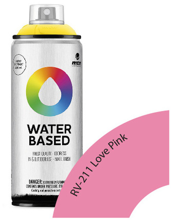 Farba w sprayu 400ml Waterbased Rv-211 Love Pink, MTN Colors