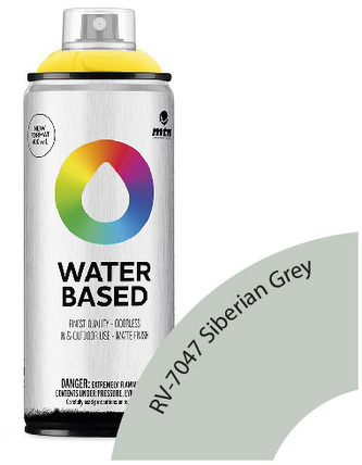 Farba w sprayu 400ml Waterbased Rv-7047 Siberian Grey, MTN Colors