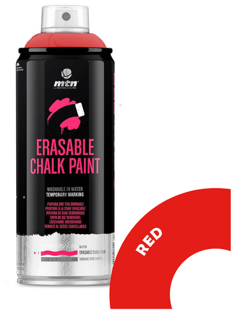 Farba w sprayu 400ml Erasable Chalk Paint Light Red, MTN Colors