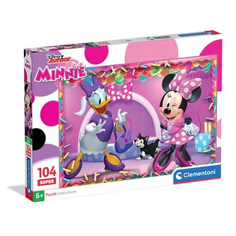 Puzzle super 104 elementów. Minnie