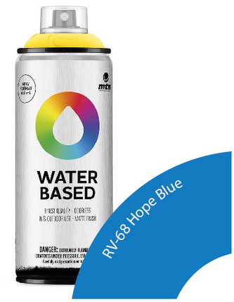 Farba w sprayu 400ml Waterbased Rv-68 Hope Blue, MTN Colors