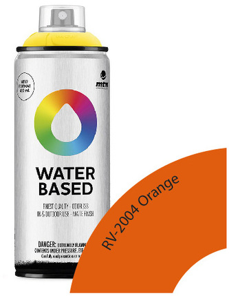 Farba w sprayu 400ml Waterbased Rv-2004 Orange, MTN Colors