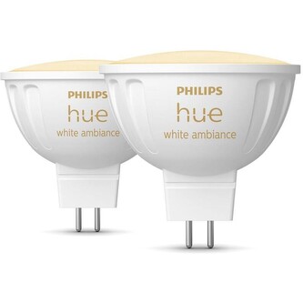 Hue WA sada 2x žárovka LED GU5,3 MR16 5,1W 12V 400lm 2200K-6500K IP20, stmívatelná Hue WA sada 2x žárovka LED GU5,3 MR16 5,1W 12V 400lm 2200K-6500K IP20, stmívatelná