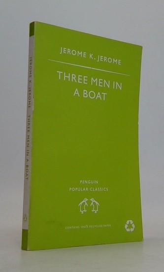 Three men in a boat