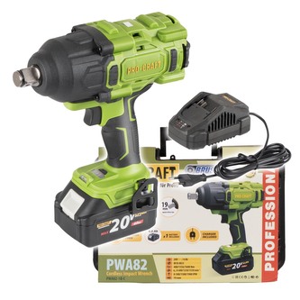 Aku rázový utahovák Procraft PWA82 1b | PWA82-1b-c