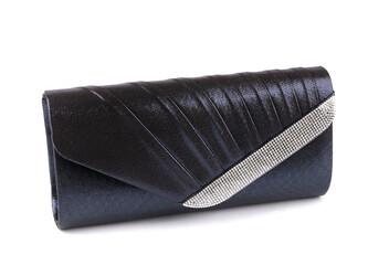 Kabelka - psaníčko s broušenými kamínky - 1 ks - 2 modrá tmavá Kabelka - psaníčko s broušenými kamínky - 1 ks - 2 modrá tmavá