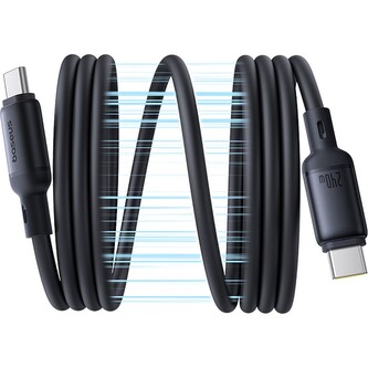 Baseus PicoGo magnetic datový kabel USB-C/USB-C 1m 240W černý
