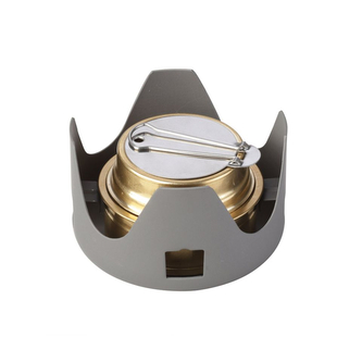 Lihový vařič Meva - stříbrný