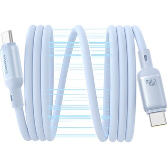 Baseus PicoGo magnetic datový kabel USB-C/USB-C 1m 240W modrý