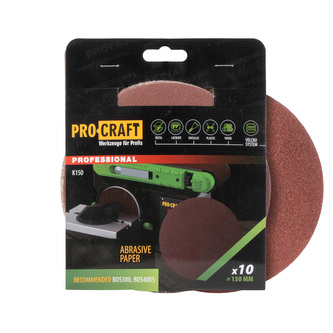 Brusný výsek (papír) 10 ks. Procraft К150.240 | K150.240