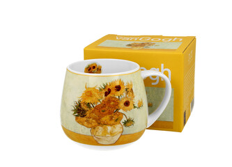 Kubek baryłka SUNFLOWERS inspired by Van Gogh