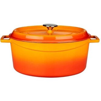 Hrnec 7 l, litinový, oranžový LAVA METAL LVOTC31K2OR