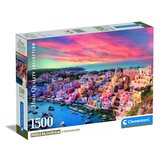 Puzzle 1500 elementów. Compact  Picturesque Procida Island