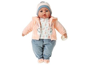 Lalka bobas 45cm polski dźwięk