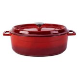 Hrnec 7 l, litinový, červený LAVA METAL LVOTC31K2R