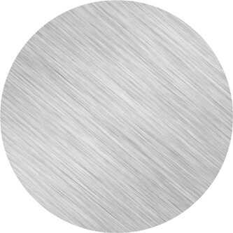 Hliníkové kolečko - 25 mm, stříbrný mat, 50 ks