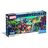 Puzzle Panorama 1000 elementów. Compact Marvel Heroes vs.Villains