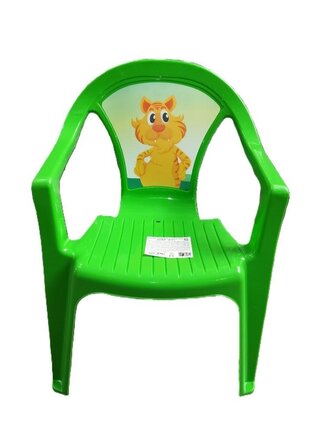 Krzesełko plastikowe seledyn