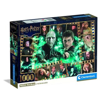 Puzzle 1000 elementów. Compact Harry Potter 2