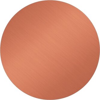 Hliníkové kolečko pro potisk - 50 mm, bronz,50 ks