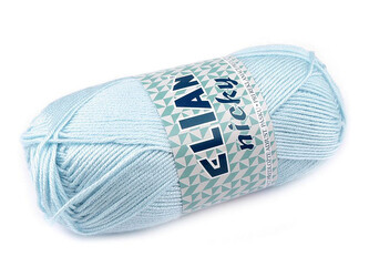 Pletací příze Nicky 50 g - 1 ks - 19 (2586) modrá ledová