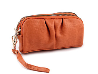 Kabelka / pouzdro do ruky 18x9,5 cm - 1 ks - 4 oranžová