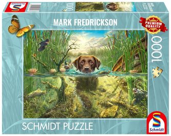 Puzzle PQ 1000 Mark Fredrickson Psia kąpiel G3