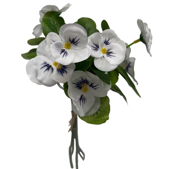 Umělá maceška bílá 2