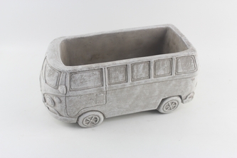 Cementový obal na květiny Autobus 29,8 cm