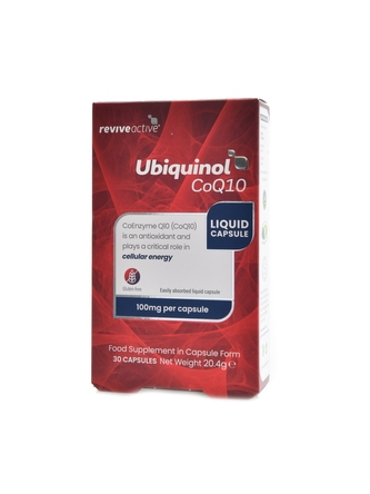 Reviveactive - Ubiquinol CoQ10 30 kapslí 100mg